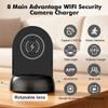 Alkaenum Hidden Camera Spy Camera WiFi Wireless Phone Charger, Nanny Spy Cam Motion Activated,HD1080P(Rotate Lens) with 250Viewing Angle, camaras espias ocultas for Home Office Security(2.4/5G) view 2