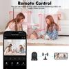 Alkaenum Hidden Camera Spy Camera WiFi Wireless Phone Charger, Nanny Spy Cam Motion Activated,HD1080P(Rotate Lens) with 250Viewing Angle, camaras espias ocultas for Home Office Security(2.4/5G) view 4