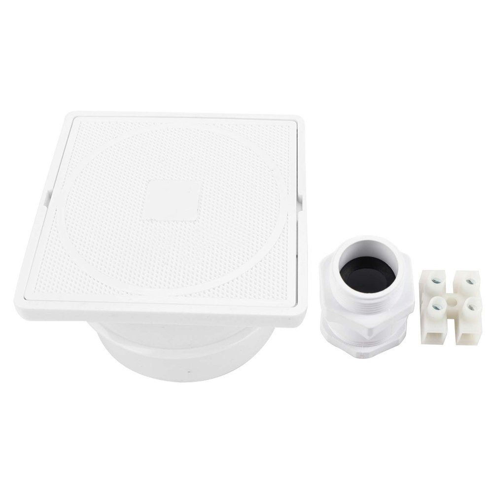 Juqrelith Underwater Light Distribution Junction Box Replacement, Plastic, 13x13 cm - Outdoor Electrical Box, Durable Project Underground Junction