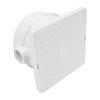 Juqrelith Underwater Light Distribution Junction Box Replacement, Plastic, 13x13 cm - Outdoor Electrical Box, Durable Project Underground Junction view 4