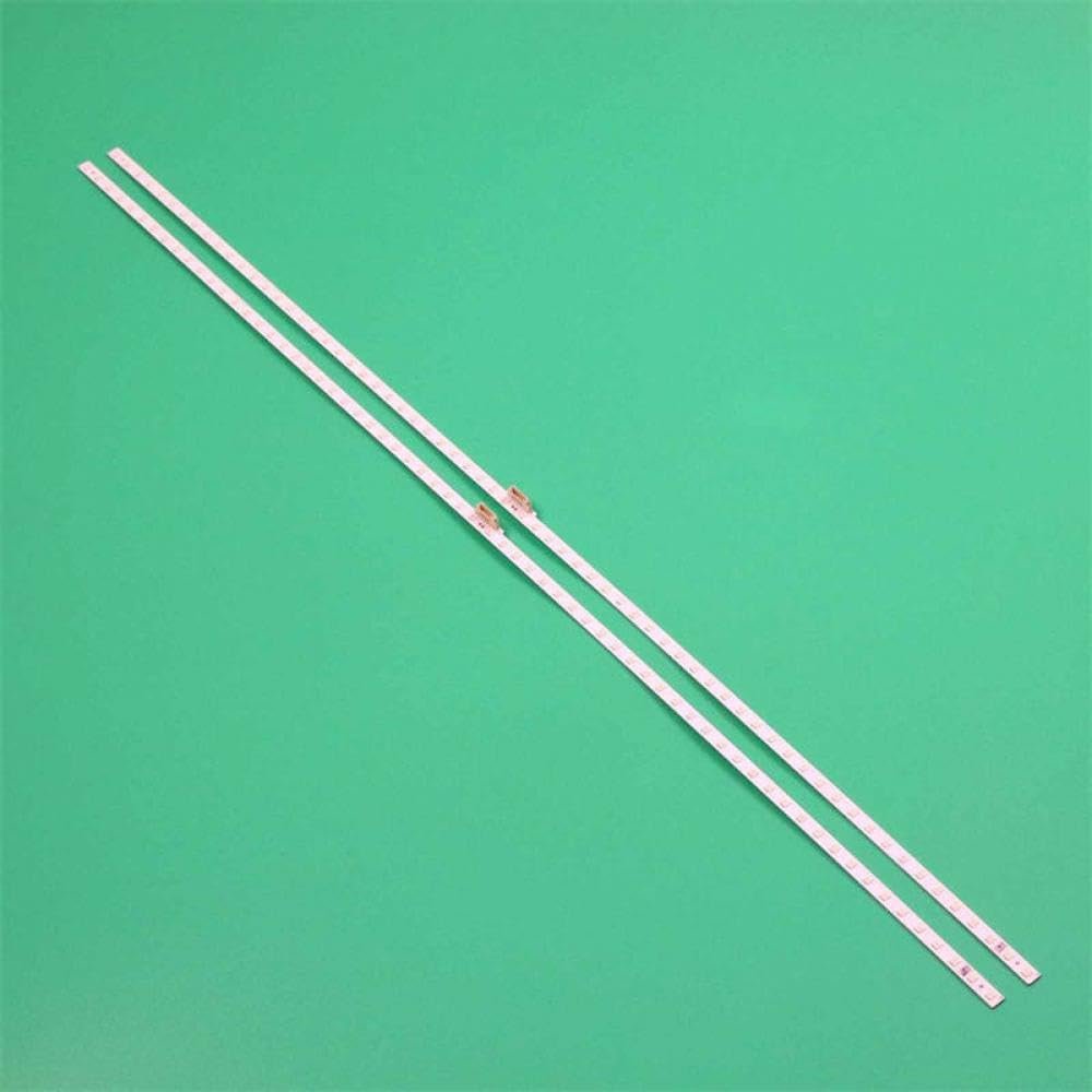 WKCHYVLO LED Backlight Strips Compatible with QE65Q60T QE65Q60RAT Kits TV L1_Q60_F5 Bum_S66(1) R10_SB7_100 LM41-00717A V9Q6-650SM0-R0-181122(2Pcs-1Set)