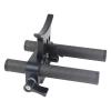 Compatible for 5D3 5D2 SLR - 15mm Rod Rail Camera Lens Bracket Support, DSLR Holder Mount Baseplate Photography Accessories(Black with 40cm Rod) view 4