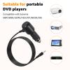12V Car Charger for Portable DVD Player - 6.6ft DC Power Cord with 4.0x1.7mm Plug Compatible with Sylvania, DBPOWER, UEME, DRJ, HDJUNTUNKOR & Most 7-10" Automotive DVD Players view 4