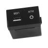 1 pcs New Black USB AUX Audio Input Port Adapter Jack for Hyundai Elantra 17 18 19 20 96120-F2000 96120F2000 view 1