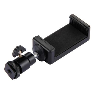 Compatible for Smartphones - Universal Phone Clip Tripod/Monopod Stand Adapter Bracket Holder