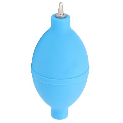 BST1888 Dust Blower Ball Oval PVC Electronic Components Cleaning Blowing Dust Ball with One Way Air Inlet Valve for Computers Cameras and Electronics Anti Aging Durable Material
