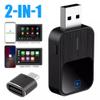 ALDLDA Wireless Carplay Adapter for MINI Hardtop 2 Door 2019-2023, Auto Connect Car 2 in 1 Wireless Adapter, Plug and Play with No Lag Mini Bluetooth Wireless Adapter view 2