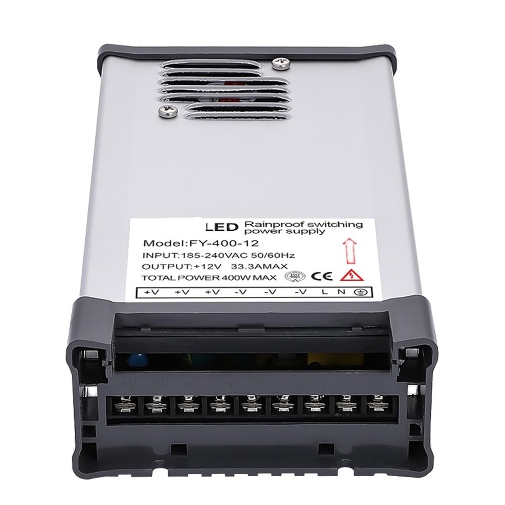 12v 400w Led Power Supply 33a Constant Voltage Switching Driver Ac Dc Lighting Transformer 1Pcs