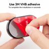 2 Pack Waterproof Case for Samsung Galaxy SmartTag 2, ABS Protective Housing with 3M Adhesive Sticker, Hidden Mount for Car/Bike/Luggage Anti-Lost Tracker Cover view 4