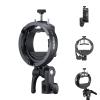 Godox S3 Bracket Bowens Mount Universal Speedlite Flash Bracket Holder for Godox AD200 AD200Pro II AD300Pro TT685II TT350 V350 V480 V860II V860III Speedlight view 1