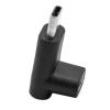 90Degree USB3.1 Type C Adapter USB C Male to USB C Female Adapter Fast Charging &10Gbps Data Transfer Compactly Designs view 3