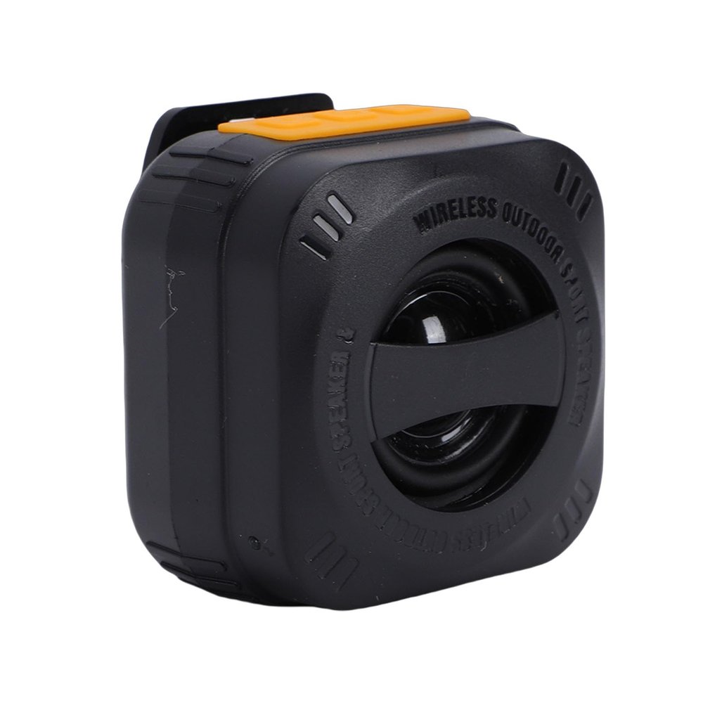 Bewinner Portable Speaker, On Wireless Speaker with 5W Peak Power IP56 for Outdoor Activities Work Backpacks Clothes Belts