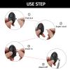 Personal Alarm for Women 140DB Emergency Self-Defense Security Alarm Keychain with LED Light for Women Kids and Elders-2 Pack (Black & White) view 4
