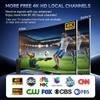2026 Updraded Digital TV Antenna, 2000 Miles+ Long Range Antenna for Smart Indoor, 360 Reception Indoor with Amplifier Signal Booster Support 4K 8K 1080p All TV's and 16ft Thick Coaxial Cable view 2
