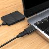 2Pack USB C Female to USB Male Adapter Type C Converters 5Gbps Data Syncing& Fast Charging for Phone Laptop Charging view 3