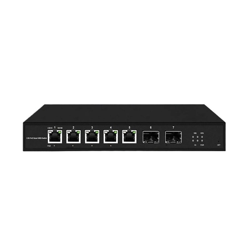 Port PoE Switch, 2x10G SFP+ L2 uplink Switch(ONT-PS505CW-51T)