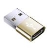 Aluminum Alloy Type C to USB Adapter USB C Female to USB Male Adapter for Efficient Data Transfer and Charging view 1