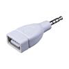 Sound Converters 3.5mm Male AUXs to USB 2.0 Female Converters Adapter for Car Speakers and MP3 Players view 1