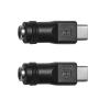 2/1Pack Type C Power Adapter Type C Male to DC5.5x2.1mm Female Power Adapter for Charging Device DC5521/USB C Connectors view 1
