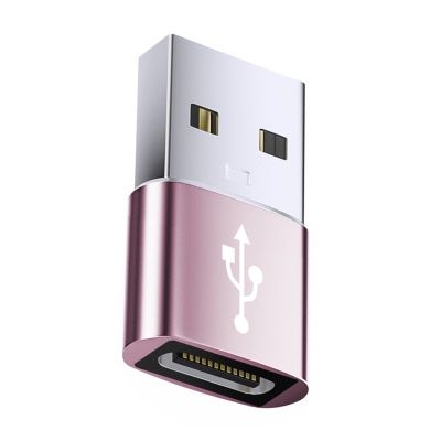 Aluminum Alloy Type C to USB Adapter USB C Female to USB Male Adapter for Efficient Data Transfer and Charging
