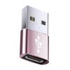 Aluminum Alloy Type C to USB Adapter USB C Female to USB Male Adapter for Efficient Data Transfer and Charging view 1