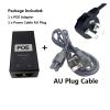 48V1A 24V1A 48v 24v POE Powerline Ethernet Adapter(AU Cable,48V 1A) view 2