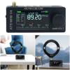 Portable AM FM Radio Receiver AMNVOLT V4 ATS MINI Radio IPS Screen Si4732 DSP Pocket Radios for Walking Hiking Camping (Metal) view 3