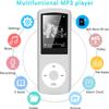 64GB MP3 Player, Hotechs MP3 Music Player with Slim Classic Digital LCD 1.82'' Screen Mini USB Port with FM Radio, Voice Record (Silver) view 2