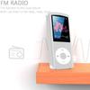 64GB MP3 Player, Hotechs MP3 Music Player with Slim Classic Digital LCD 1.82'' Screen Mini USB Port with FM Radio, Voice Record (Silver) view 4
