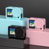 Action Camera Protective Case for DJI OSMO ACTION 6 Shockproof Silicone Cover Shell Sports Camera Protection Accessory (Blue) view 2