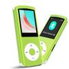 64GB MP3 Player, Hotechs MP3 Music Player with Slim Classic Digital LCD 1.82'' Screen Mini USB Port with FM Radio, Voice Record (Green) view 1