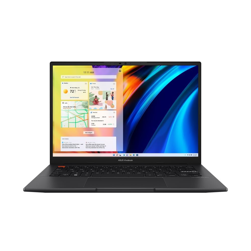 ASUS Vivobook S 15 Laptop 2023 15.6 FHD 1920 x 1080 AMD Ryzen 9 6900HX, 8-core, AMD Radeon Graphics, 16GB DDR5, 2TB SSD, Backlit Keyboard, FP, Wi-Fi 6, Bluetooth 5.2, 720p HD Camera, Windows 11 Home