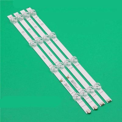 WKCHYVLO LED Backlight Strips for TV Compatible with Array Light Bars JHD396X1F01 LB39601 V0 CRH-BX40X1303008029CAREV1. 0 Kits SVH396A03 Array(4Pcs-1Set)