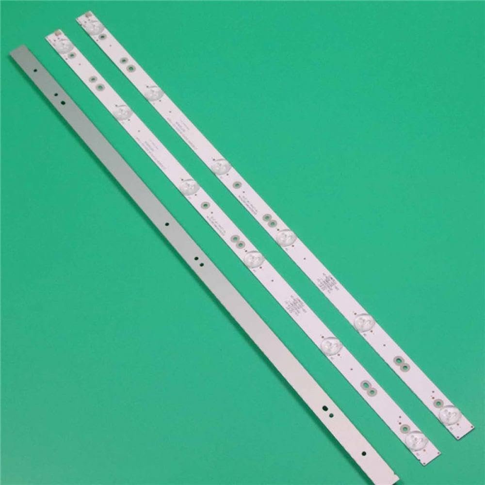 Compatible TV LED Array Light Bars for Various Models Including JTC DVB-PM1320083HCATS DVX3 G035-DVX332 and Backlight Strip Kits for Speler SP-LED32(6Pcs-2Set)