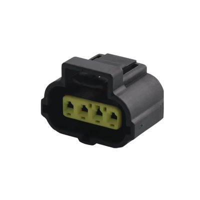1/5/10/20/50 Sets 4 Pin Automotive Water Proof Electrical Black Female Connector for 90980-10711/184046-1/DJ70417Y-1.8-21(1 Set 4p Female)