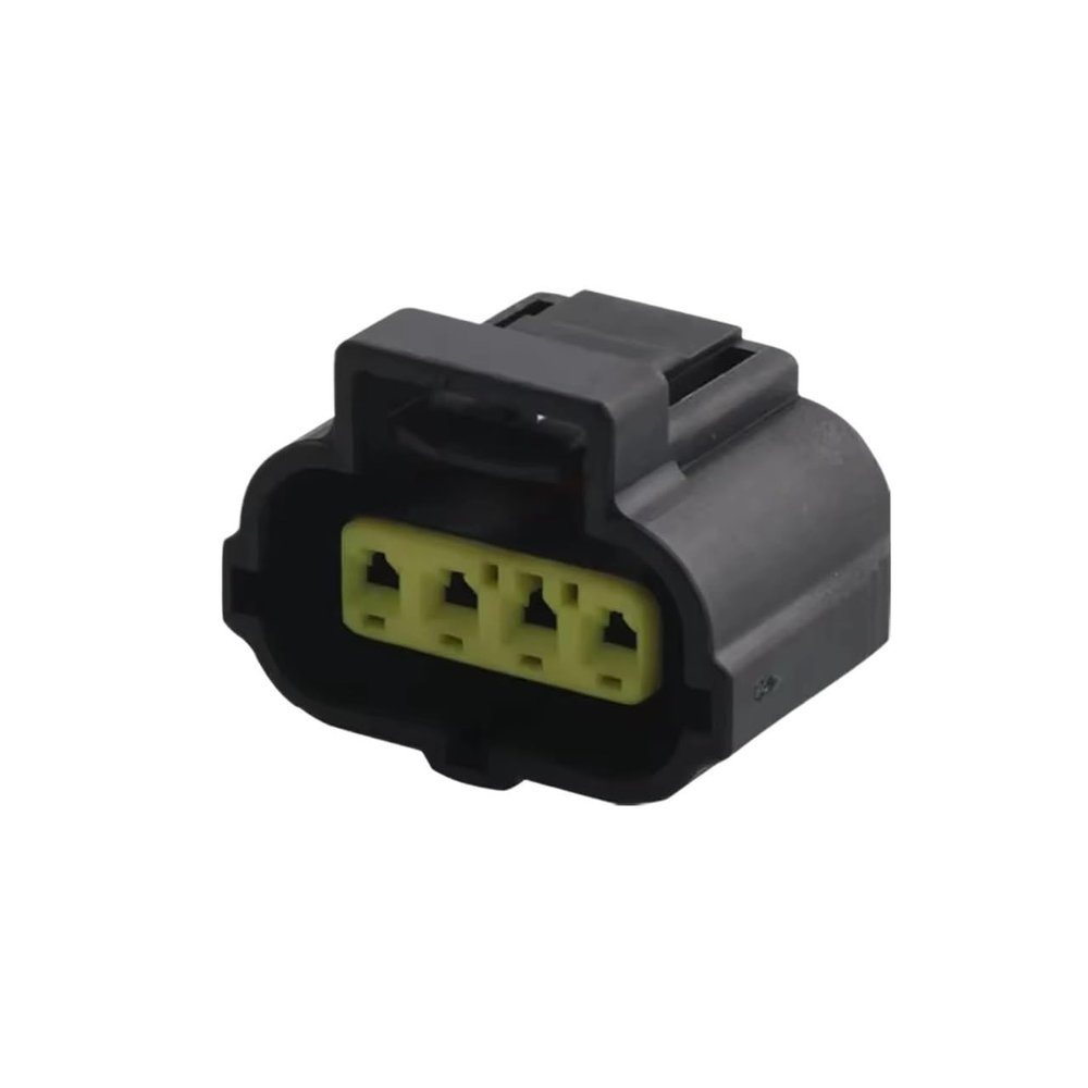 1/5/10/20/50 Sets 4 Pin Automotive Water Proof Electrical Black Female Connector for 90980-10711/184046-1/DJ70417Y-1.8-21(1 Set 4p Female)