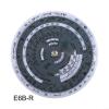 Flight Computer E6B-R Aviation Plotter Slide Rule for Flight Training, 6 Inch Plastic Circular Calculator with Waterproof Material, Wind Side Calculator Scales for True Heading(E6B-R) view 3