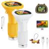 2026 New Kids Digital Microscope, 1000x Portable Kids Microscope with 2.0" Screen, Photo & Video Mini Pocket Microscopes for Boys Girls Age 3-12 (2PCS-A) view 1