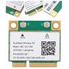 ZJchao Network Card Mini PCIE Gigabit Double Band Wireless WiFi 4.2 Adapter High Speed Stable Signal for Desktop Laptop Notebook PC Builtin 7265AC Chip view 3