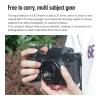Compatible for Sony E Mount 25mm F2 APS-C Lens for a6400 Mirrorless Cameras(M4/3) view 3