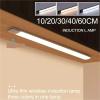 MVIVDUY 1pcs LED Night Light Motion Sensor 10-60CM USB Rechargeable 3-Color for Cabinet Bedroom(Tricolor DIMMER_0.1M) view 2
