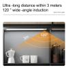 MVIVDUY 1pcs LED Night Light Motion Sensor 10-60CM USB Rechargeable 3-Color for Cabinet Bedroom(Tricolor DIMMER_0.1M) view 4
