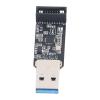 ANKROYU MKS EMMC Adapter V2 USB3.0 Card Reader Module Ultra Fast Data Transfer Tool Compact Portable Design for Micro SD Memory Cards and MKS EMMC Modules Durable ABS Construction view 3