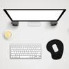 AKAISOED Custom Photo Mouse Pad with Wrist Support Personalized Ergonomic Mousepads with Wrist Rest Personalized Anti-Slip Rubber Base, Pureblack-Rubber Base view 4