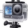 Honlyn Waterproof Case for DJI Osmo Action 6,Underwater Dive Case Horizontal Vertical Protection Housing Shell view 4