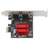 Port Server Gigabit Ethernet Card Computer Adapter Controller Accessories TXA094 PCI-E 82576 T2 view 2