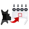 Monitor Accessories Parts VESA Mount AdapterCompatible for Philips34M2C8600 34M2C86 Monitor Bracket Mounts view 3