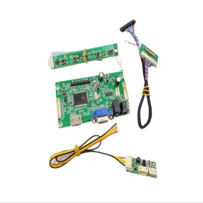 2K MiniHDMI-compatib Controller Board,compatible For IPad 3 4 9.7Inch LP097QX1 SPA1 SPAV SPC1 EDP Signal 4-Channel 51-Pin LCD Display Panel Parts(HDMI VGA)