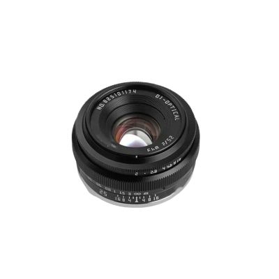 Compatible for Sony E Mount 25mm F2 APS-C Manual Focus Lens for a6000 a6400 XT30 XT4 XS10 Zfc EOS M EOSR M43 L Wide-Angle(M4/3)