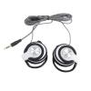 Aoresac Wired Ear Hook Gaming Headset with Powerful Bass, Lightweight Design, Shocking Sound, Comfortable Ear Pads for Smartphone Tablet PC Laptop Desktop (White) view 3